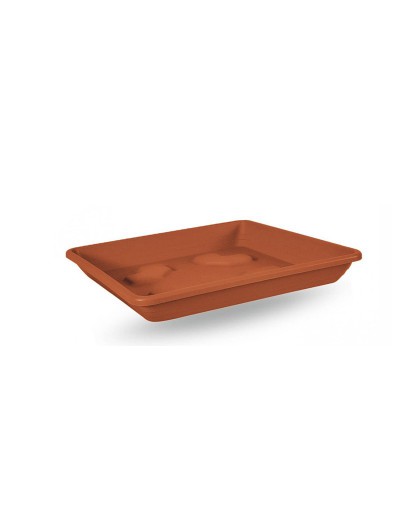 Subvaso quadrado 42 cm TERRACOTTA