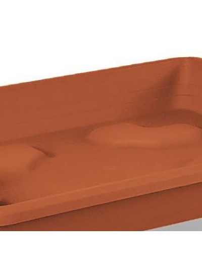 Praça subvaso 42 cm terracota