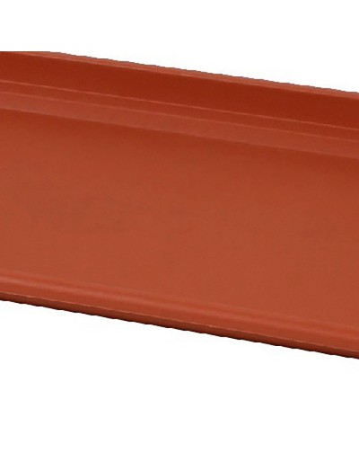 Subflora rectangular Anthea color terracota de 100 cm