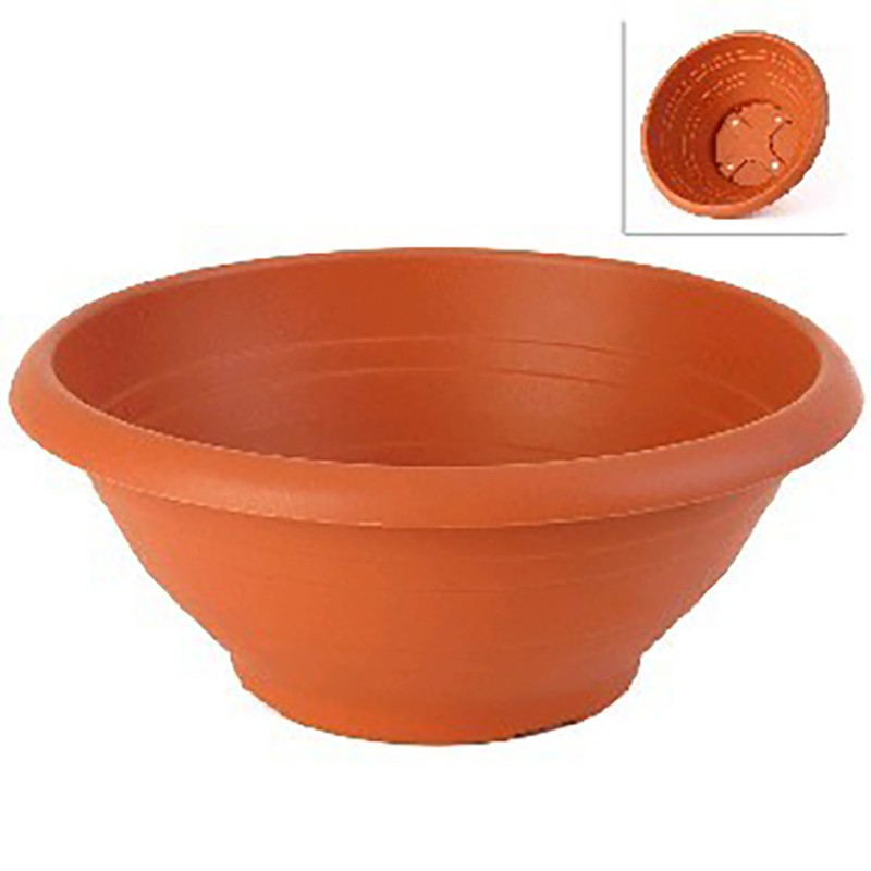 Bowl bell 60 cm terracotta color