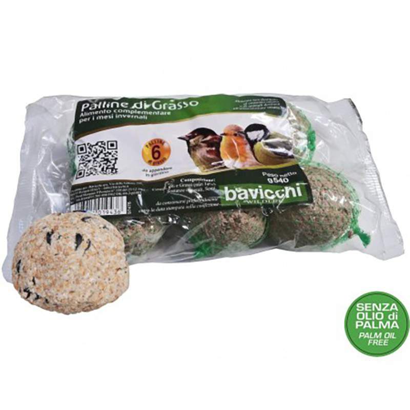 BOLAS DE GRASA 6PZ. BOLAS DE GRASA 6PZ.