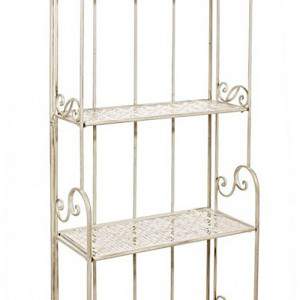 Baco Etagere em Shabby Chic Iron