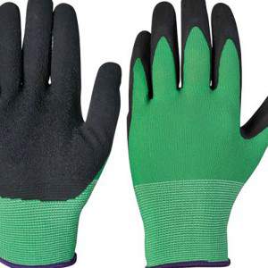 Oszałamiające zielone rękawice ogrodowe Verdemax