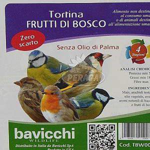 Berries without palm oil for wild birds