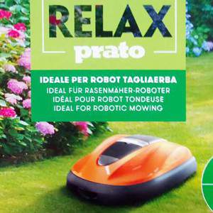 RELAXATION LAWN IDEAL FOR ROBOT LAWN CUTTER