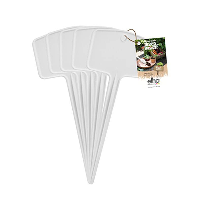 BASICS VERDE PLANTLABELS M WHITE S/5 BASICS VERDE PLANTLABELS M WHITE S/5