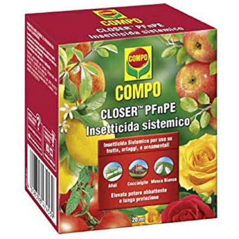 Insecticida Compo contra los pulgones cochinillas mosca blanca 20ml