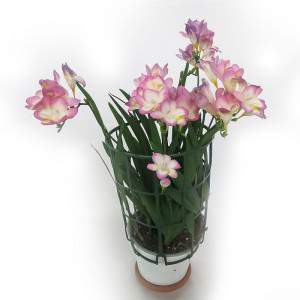 Vaso Freesia 14cm rosa