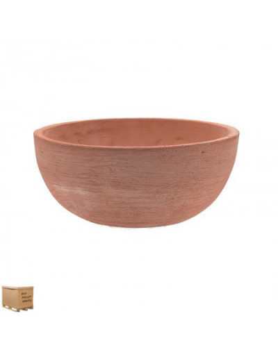 Modern Bowl 38 cm Terracotta