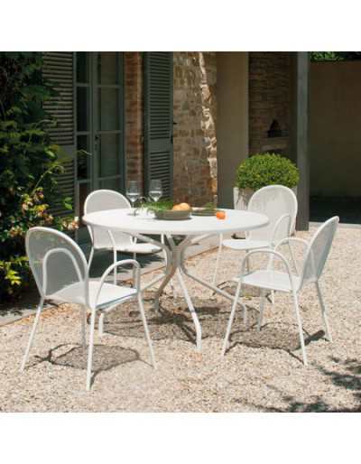 Round Table Cambi White