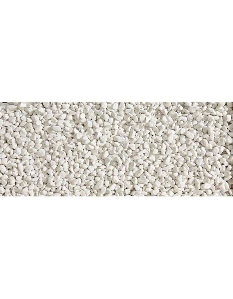 Weiße Carrara-Kiesel 7-15 mm