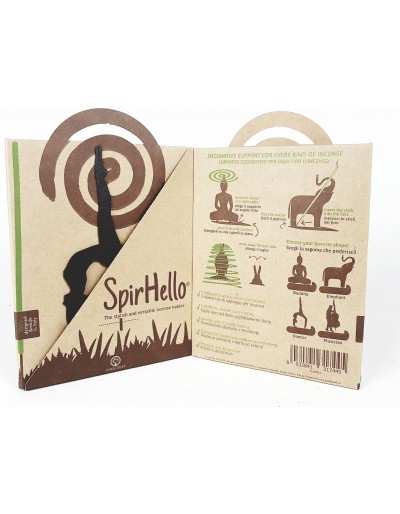 SpirHello incense holder ballerina packaging