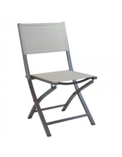 Georgia Taupe Folding Chair