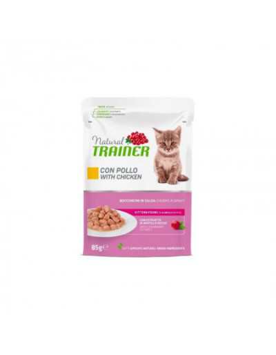 NATURAL CAT KITTEN WITH CHICKEN 85GR