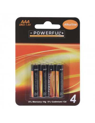 4 baterie alkaliczne AAA