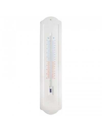 Wall Thermometer in White Ceramic
