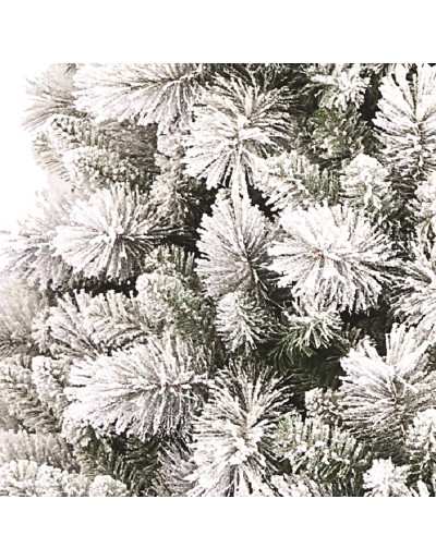 White Empire Flocked Snowy Christmas Pine