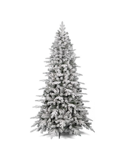 Árbol de Navidad nevado...