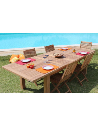 Mesa rectangular extensible...