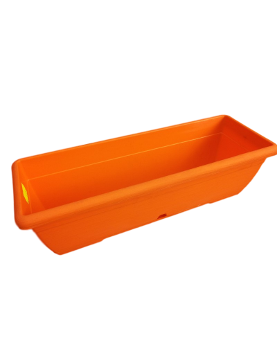 OASI mini orange låda 25cm med underlåda